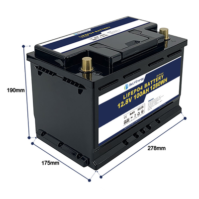 kopen Bely Energy 12V 100AH LiFePo4 batterij voor zeeschepen 3 jaar garantie online manufacture