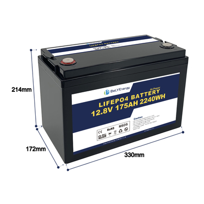 kopen Zonne-energie 12v Lifepo4 Batterij 175ah Voor maritieme medische online manufacture