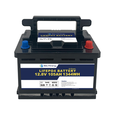 kopen Bely Energy 12V 105AH energieopslagbatterij voor jacht 100% DOD zonne-energie online manufacture