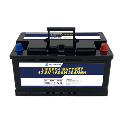 kopen Draagbare 12v 160ah Lithiumbatterij Inbuit BMS Multiple Security Protection Voor Yachit online manufacture