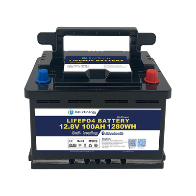 kopen LiFePO4 ABS Case 12,8V Lithiumbattery met 3,5V cellen Balancing Voltage online manufacture