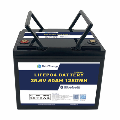 kopen Brand New High Performance 25.6V 50Ah Lifepo4 Battery voor elektrische gereedschappen en apparaten online manufacture
