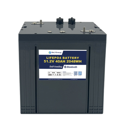 kopen LiFePO4 Golfkar Accu 48V 40AH Met Zelfverwarming En Communicatie Beschermingsklasse IP65 online manufacture