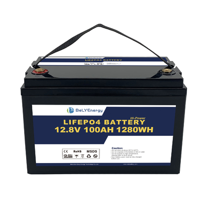 kopen LiFePo4 Batterij 12V 100AH Capaciteit Slimme BMS en Eenvoudige Vervanging online manufacture