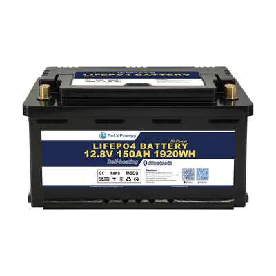 kopen Bely Energy Lithium Ion Batterijen 12V150AH Lithium Ion Backup Batterijen Voor RV Off-Road Solar online manufacture