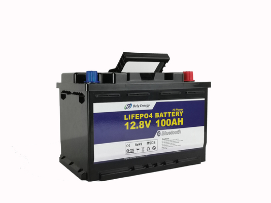 kopen Het verwarmen van het de Lage Temperatuurlithium van Elementenbluetooth de Navulbare Batterij 12V 100AH online manufacture