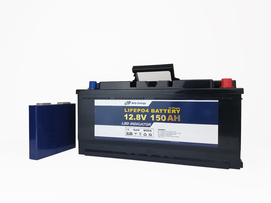 kopen 1920WH navulbare LiFePO4-Batterij 12V 150AH met LCD Controle online manufacture