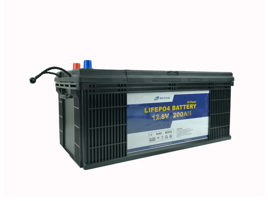 kopen De Cycli12v 200Ah Lifepo4 Batterij van UN38.3 3000 voor Zonne-energieopslag online manufacture
