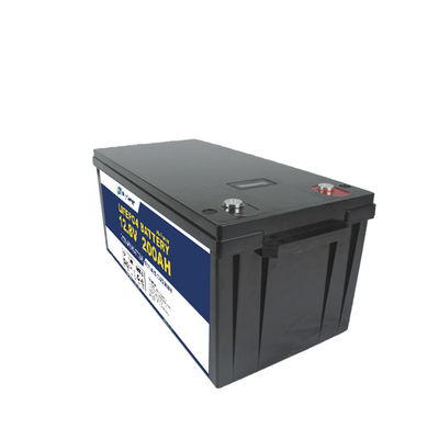 kopen van 12V 200Ah Lichte Motorhome het Huisbatterijen van het Lithiumion phosphate battery pack led online manufacture