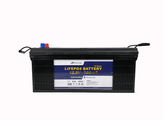 kopen van de Vrije tijdstelecommunicatie van 12V 300Ah het Lithium Ion Battery Bluetooth Heating online manufacture