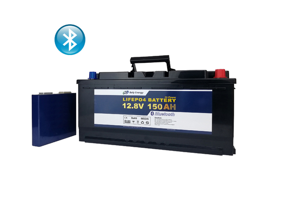 kopen 12 van de de Batterijstraatlantaarn Lifepo4 van het voltage150ah Bluetooth Lithium het Polymeerbatterij online manufacture