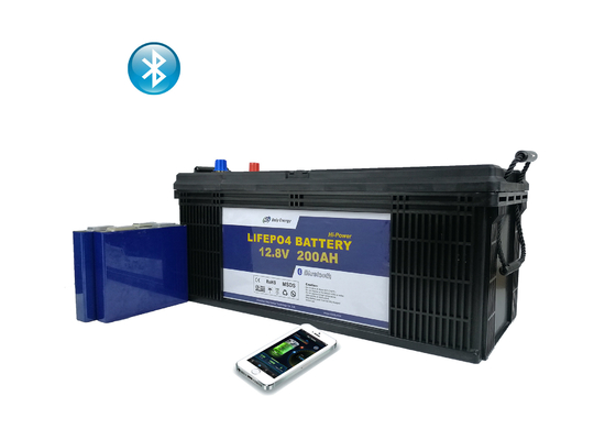 kopen van het het Lithiumijzer van 12V 200Ah van de het Fosfaatrv Batterij van het het Lithiumgolf het Karretjebatterijen online manufacture