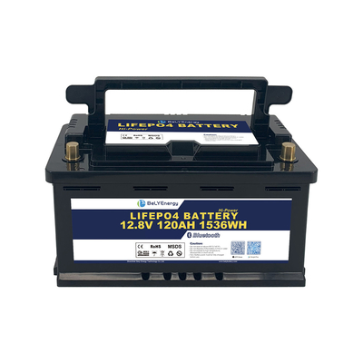 Bely Energy Oplaadbare 12V 120AH Lifepo4 Batterij Voor Toevlucht Boot Zonne-energiesysteem EV