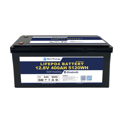 Diepe cyclus grote capaciteit lange duurzame lithium-ion batterij 12V400AH voor RV boot