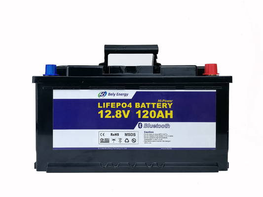 Batterij van het het Jachtlithium van Bluetooth 12V 120Ah de Slimme voor Marien UPS