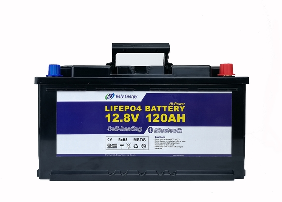 Van de het Lithiumvrije tijd van BT4.0 120Ah 12V van het het Ijzerfosfaat van BatteryLithium Diepe de Cyclusbatterij