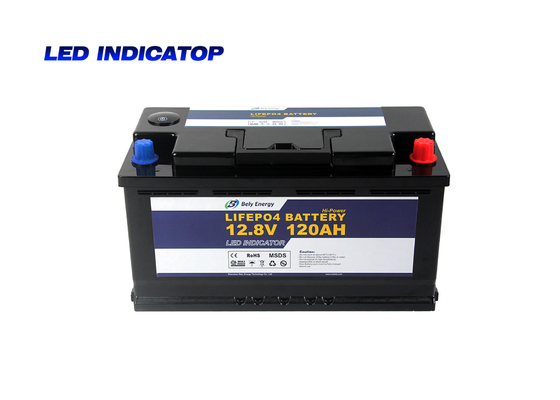 het Lithiumbatterij van 1536Wh 12V 120Ah Lifepo4 Li Ion Battery Base Station Yacht